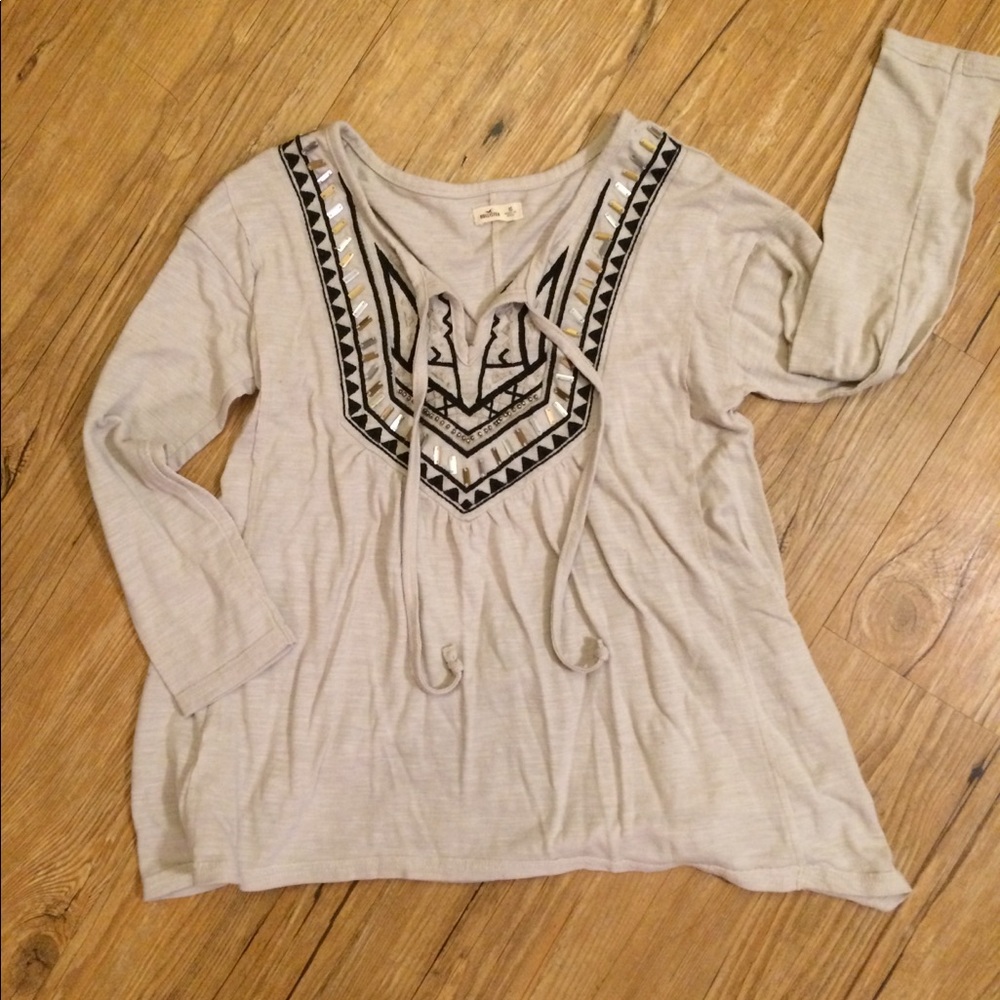 Pretty quarter sleeve top
